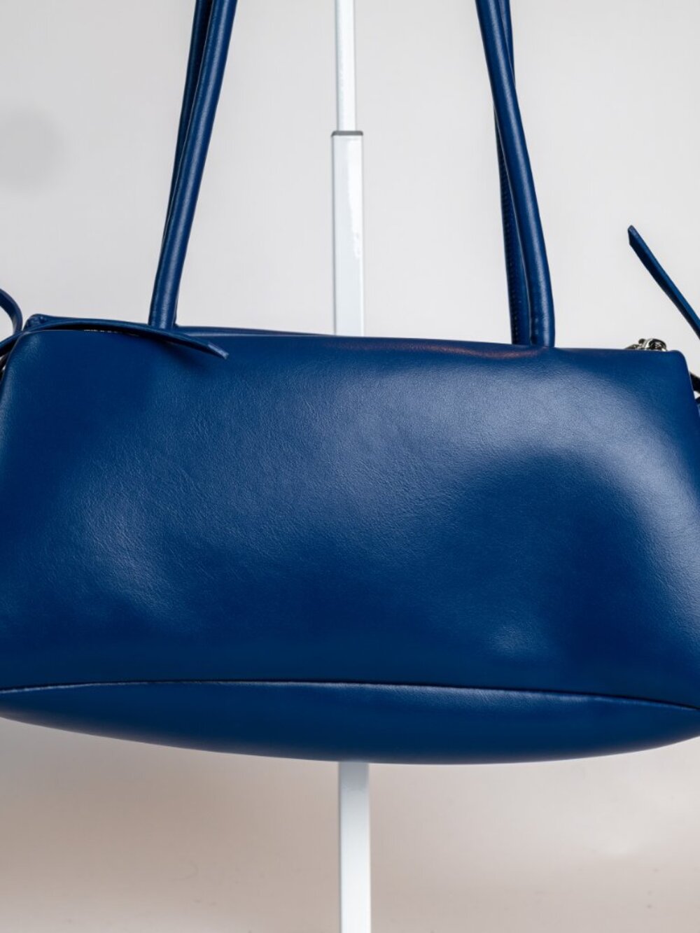 Madison West Cobalt Blue Baguette Shoulder Bag Bow Detail Y2K Purse - Picture 2 of 4